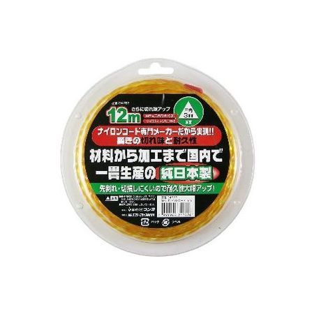 (LINEクーポン有)4969968347878 カル・エンタープライズ 草刈用ツイストコード 三角