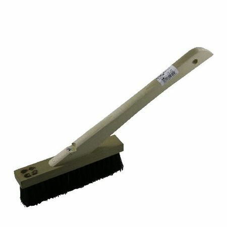 【在庫切れ】【納期未定】東京西勘 4573305915462 柄付きブラシ 【機械植】 3行 黒 180mm