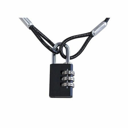 清水 4994421318300 ワイヤー&パドロック ダイヤル錠タイプ No.3180−30S SOL HARD BIGチェンジロック