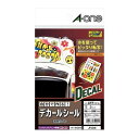 A-one エーワン 81024 自分で作るデカールシール 透明 はがき
