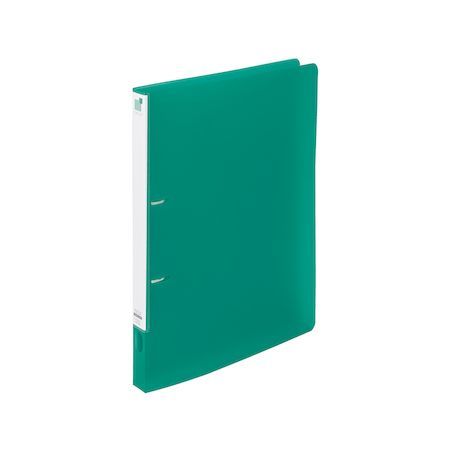 【商品説明】背幅がスリムなのに収容量が20％アップ！ファイル棚にもコンパクトに収納できる。新しい形状のリング金具の採用で、従来のリングファイルよりファイル棚への収容量がアップ。表紙のセーフティストッパーから出ているリングは左右の高さが異なる為、ファイルを並べた時に隣のリングに当たらず、省スペースに収納できます。内径22mmのリングを高くすることで、収容量が20％アップ。※当社比4903419114183