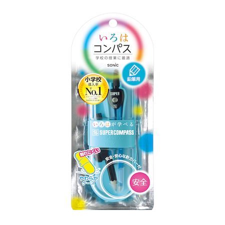 【商品説明】●小学校導入率No1●学校の授業に最適●しっかりクッキリかきやすい●安全＆新設設計でお子様に安心●新開発やわらかケース仕様●全長：118mm●パッケージ：190×80×25mm●ダイキャスト（カラー塗装）4970116042118