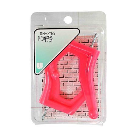 (LINEクーポン有)和気産業 4903757142169 SH−216 PC帽子掛 2入