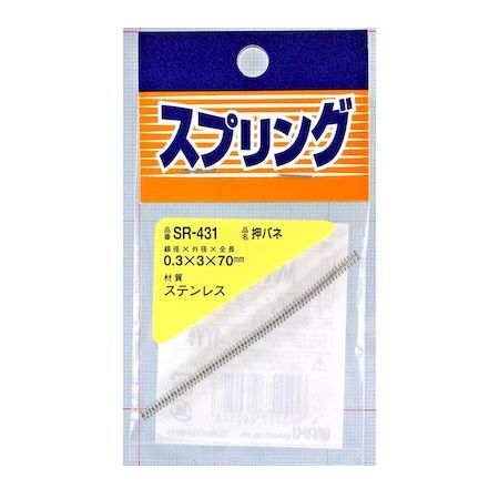 �µ����� 4903757260528 SR��431 ���ƥ�쥹�����Х� ����0��3mmX����3mmX��ͳĹ70mm WAKI ��ʪ