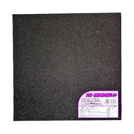 (LINEクーポン有)和気産業 4903757265431 PES−02 PEスポンジシート 厚み5mmX縦200mmX横200mm WAKI ゴム..