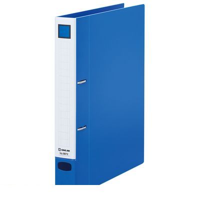 Other - キングジム KING JIM 6872アオ レバ−リングファイル Dタイプ 青【1冊】