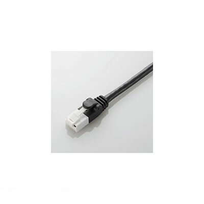 &nbsp; エレコム &nbsp; 0120-898-794 ●プロテクタと新素材コネクタ採用のダブル構造で、通常の使用環境では絶対にツメが折れない!※周波数帯域250MHzを保証する、ギガビット・イーサネットの高速通信に最適なカテゴリー6対応LANケーブル。※1000回の屈曲検査に合格(当社検証)［特徴］●ツメ折れ防止プロテクタと屈曲に対する耐久性が高い新素材コネクタを採用したダブル構造で、通常の使用環境では絶対にツメが折れないLANケーブルです。※1000回の屈曲検査に合格(当社検証) ●ツメ折れによるケーブルの脱落が防げ、長期にわたってしっかりとLANポートに固定することができます。 ●カテゴリー6に対応したスタンダードなLANケーブルです。 ●1000BASE-TXや1000BASE-Tといったギガビットでも、安定したネットワーク環境を実現可能です。 ●周波数帯域250MHzを保証し、ギガビット・イーサネットの高速通信に最適です。 ●十字介在をなくしたツイストペア(ヨリ対線)仕様なので、柔らかく取り回しが簡単で、狭い場所での敷設も容易です。 ●隣接するポートに干渉することがないスリムコネクタを採用しています。 ●EUの「RoHS指令(電気・電子機器に対する特定有害物質の使用制限)」に準拠した環境にやさしい製品です。≪商品の概要≫●カラー：ブラック●インターフェイス：RJ-45コネクター●環境配慮事項：EU RoHS指令準拠●規格：Cat6対応(10BASE-T/100BASE-TX/1000BASE-T/1000BASE-TX対応)●伝送速度：1Gbps●伝送帯域：250MHz●ケーブル長：5.0m●ケーブル太さ：5.5mm●芯数：8芯●結線方式：ストレート結線●ヨリ対芯線(ツイストペアケーブル)：○●外部シース(被膜)材質：PVC●導体構成：ヨリ線●コネクタ有無：両端コネクター付●モールド加工コネクタ：○●スリムコネクタ：○●爪折れ防止カバー付コネクタ：○●パッケージ形態：アルミ箔袋+ステッカー●爪の折れないコネクタ：○●PoE：○4953103846654