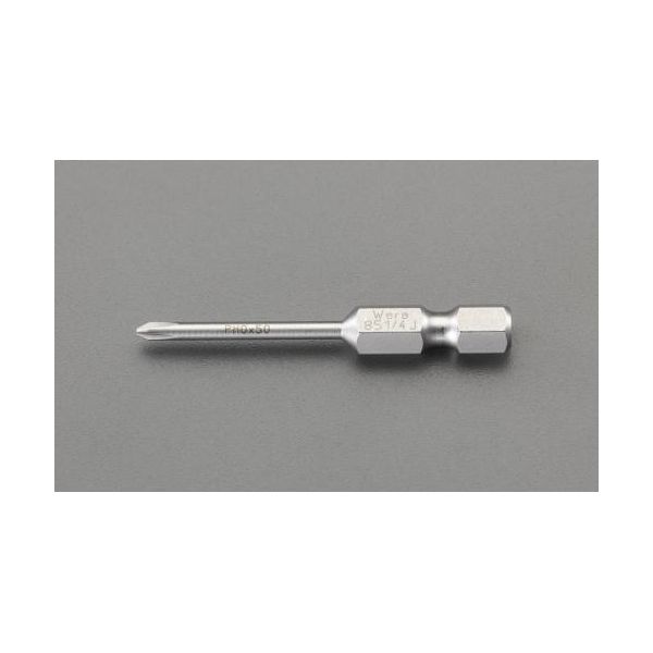 エスコ EA550MS-62 ＃0x50mm ＋ ドライバービット 精密用 EA550MS62