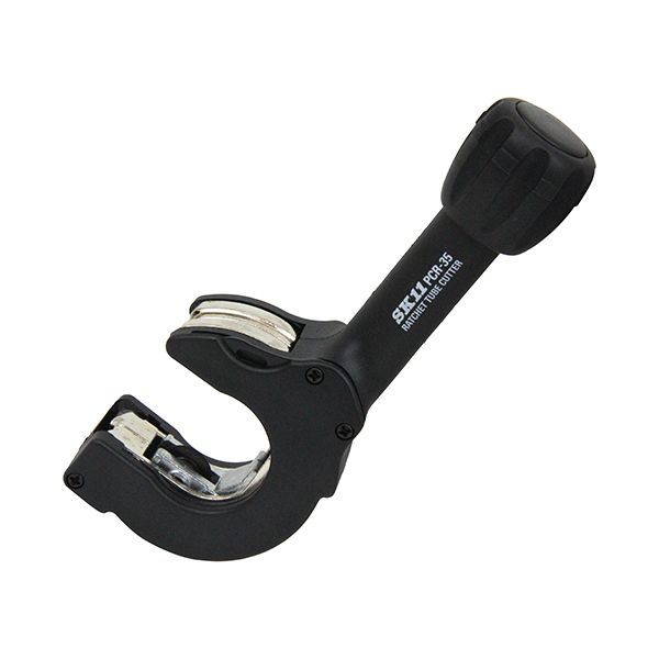 (LINEクーポン有)4977292222242 SK11 ラチェット式パイプカッター PCR−35 切断能力 藤原産業 作業工具 ..