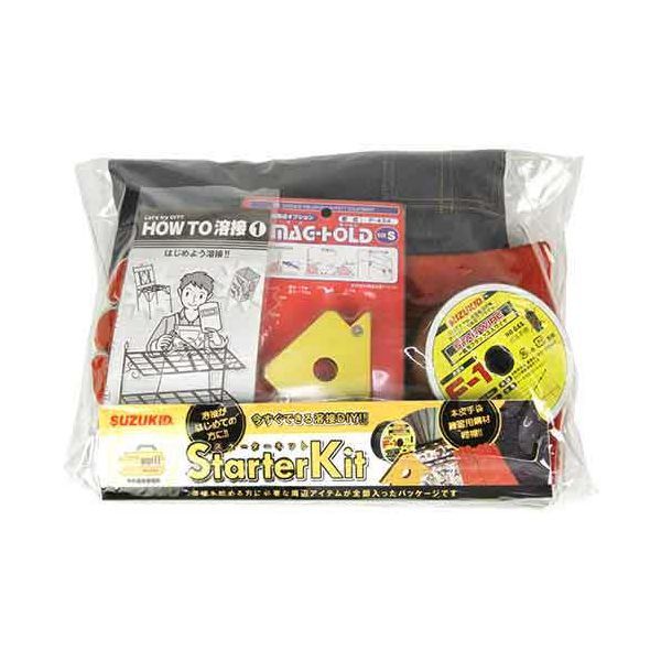 4991945028111 スズキット スターターキット 半自動用 ST−001 スズキッド 半自動溶接用スタータキット ..