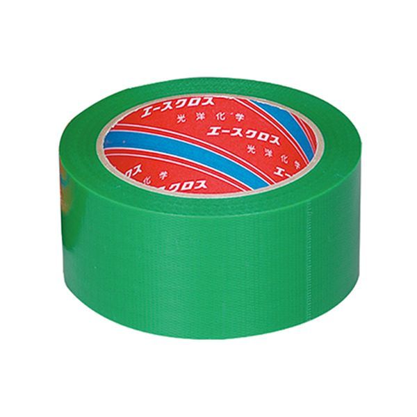 (LINEクーポン有)4512787100010 光洋化学 エースクロスYG緑強粘着 50mmx25M エースクロスYG緑強粘着タ..