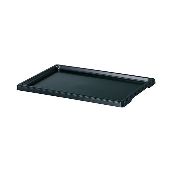 (LINEクーポン有)4903266150891 ヤマト 盆栽皿DX 8号 ブラック 大和プラスチック 大和プラ販 角皿DX 園芸用品 鉢受皿 鉢用品
