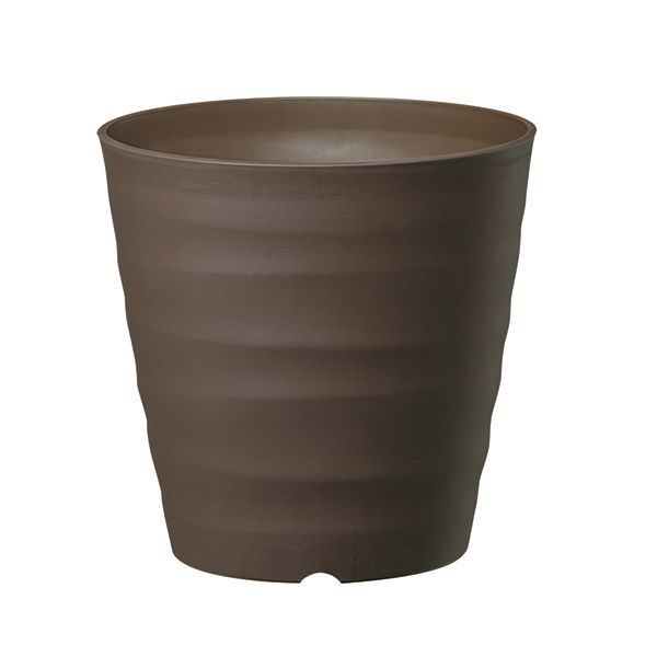 (LINEクーポン有)4903266720865 ヤマト フレグラーポット 24型 7L ダークブラウン 大和プラスチック 大和プラ販 YAMATO プラ鉢