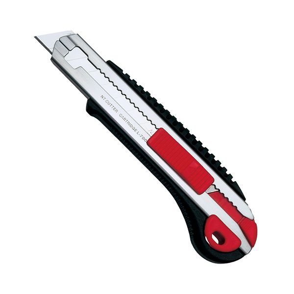 【商品説明】【用途】ダンボール・ベニヤ板等の切断。【機能・特徴】マガジンにあらかじめ替刃を6枚までセットできるので、刃の交換の手間が省けます。刃を6枚まで連続で使えるカートリッジ式カッターです。刃が滑り出ないオートロック機能付きのスライドです。安全の為先端ネジで固定することも可能です。【仕様】●適合替刃1：BL-150P・BL-10P・BL-300・BL-300e・BL-300iP。●適合替刃2：BL-450・BL-50P・BL-2300・BL-3000・BL-3000-ON。●ボディカラー：ブラック。【材質】●本体：グラス混入樹脂。【注意事項ほか】刃物ですのでご注意ください。使用時には安全保護眼鏡等をご使用ください。幼児の手が届かないところに保管して下さい。大工道具 金切鋏 カッター KDS4904011019388