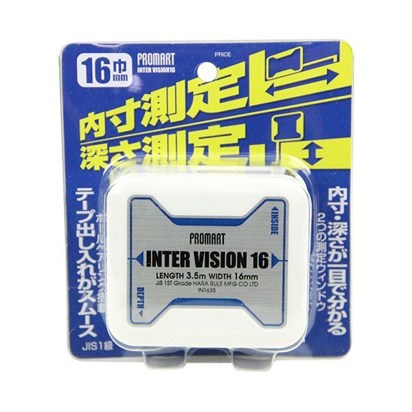 4954771150494 プロマート インタービジョン16 3.5 IN1635 原度器 PROMART プロマートメジャー コンベックス HARA 作業工具