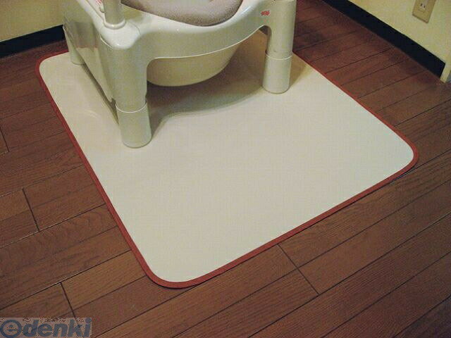 (LINEクーポン有)4958519321061 ケアカバー消臭防水マット ベージュ 1061 ケアメディックス ポータブルトイレ回りに