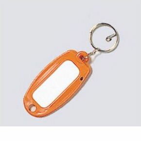 共栄プラスチック M-40-10-O マーキー名札 10個入 オレンジ M4010O