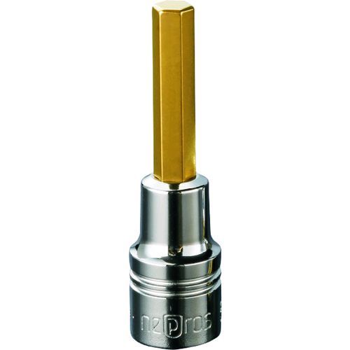 【即納在庫品】「直送」KTC・NEPROS ネプロス NBT2-06 6．3sq．ヘキサゴンビットソケット 対辺寸法6mm 差込角6．35mm 全長47．7mm