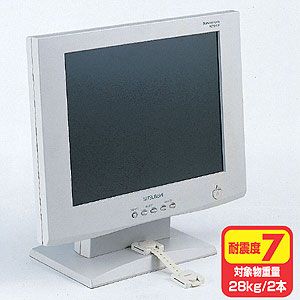 (LINEクーポン有)サンワサプライ QL-54 耐震用ストッパー 2本入り QL54 SANWA SUPPLY 耐震ストッパー 家具転倒防止ベルト OA機器用 耐震グッズ