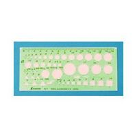 【11/25限定！抽選で最大100％ポイントバック】シンワ測定 66026 テンプレート TJ−1 ボルトナット定規 ..