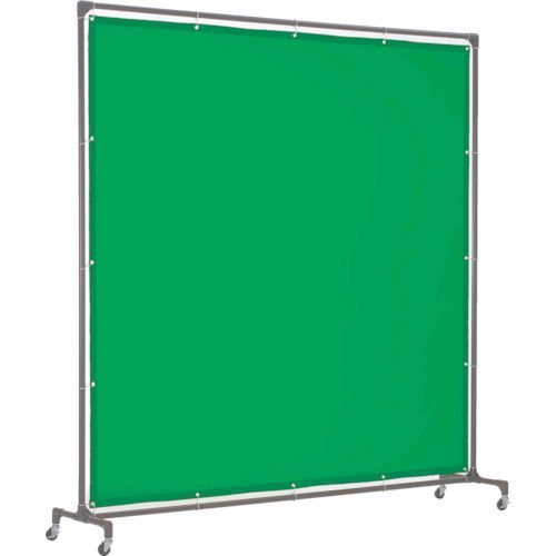 トラスコ中山 TRUSCO YFA-GN 直送 代引不可・他メーカー同梱不可 溶接遮光フェンス 2020型単体 緑