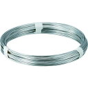 【即納在庫品】「直送」トラスコ中山 TRUSCO TYW-26 スチール針金 #12 線径2.6mm 1kg 溶融亜鉛メッキ