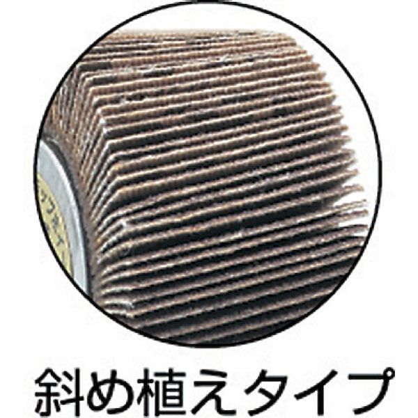 【即納在庫品】「直送」MR5025#120 ミラクルフラップホイール 外径50X厚25X軸6 5個...