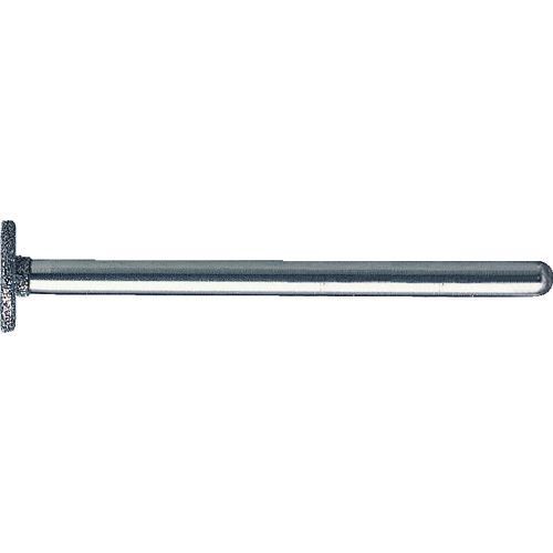 【特長】●乾式での使用は可能ですが、研削液を使用すれば精度・仕上がりが良くなり、切れ味・寿命も向上します。●形の良い天然ダイヤモンドを厳選使用しています。●独自の電着技術により、ダイヤモンド粒子は強固に固着されており超寿命を誇ります。●加工時間の大幅短縮を実現します。●豊かな仕上げ能力です。【用途】●適合被削材：超硬合金、ガラス、セラミック、ゴム、プラスチック、石材、コンクリート、フェライト、その他非鉄金属。【仕様】●粒度(#)：140●刃径(mm)：4.7●刃長(mm)：0.5●軸径(mm)：1.6●全長(mm)：20.0●形状：円柱横長●最高使用回転数(rpm)：150000【注意】●作業時は必ず安全帽、安全メガネ等の保護具をご着用ください。【原産国】日本