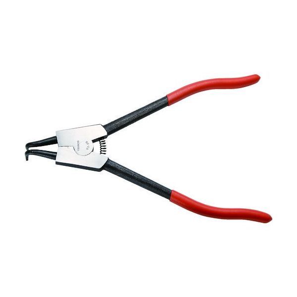 【即納在庫品】「直送」トラスコ中山 TRUSCO 63-3B スナップリングプライヤー 軸用 Φ3．0 曲爪63型