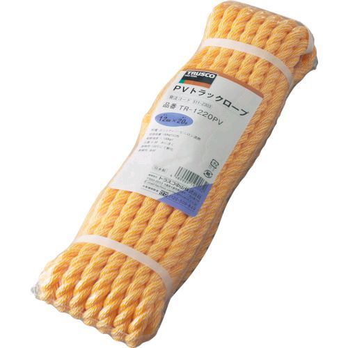 (LINEクーポン有)【即納在庫品】「直送」トラスコ中山 TRUSCO TR-1220PV PVトラックロープ TR TR1220PV