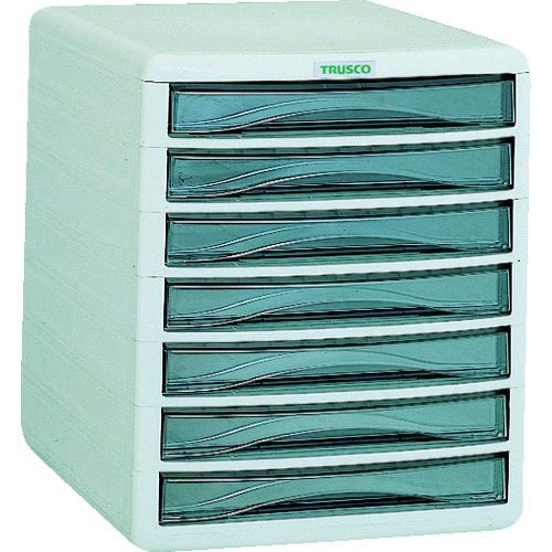 (LINEクーポン有)【即納在庫品】「直送」トラスコ中山 TRUSCO PA4-S7 プラスチックレターケース A4浅型..