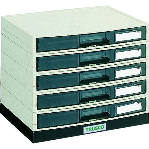 【即納在庫品】「直送」トラスコ中山 TRUSCO LA4-S5S αレターケース A4・積み重ね...