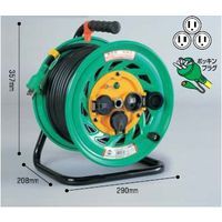 【即納在庫品】「直送」日動工業 NICHIDO FW-E53 電工ドラム 屋外型 アース付 50m