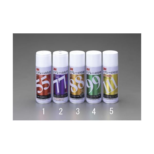 (LINEクーポン有)エスコ EA920EA-5 430ml スプレー接着剤【強接着／黄】 EA920EA5【キャンセル不可】