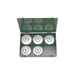 (LINEクーポン有)KTC 京都機械工具 工具 AVSA5 大径用カップ型オイルフィルタレンチセット 5コ組 AVSA-5 オイルフィルター ケイティーシー KYOTO 整備工具 TOOL