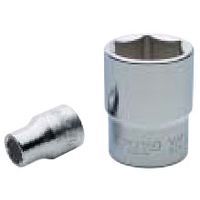 ●SSシリーズ　サーフェイスソケットボルトナットを傷めない●差込角 12.7mm(1/2) JANコード 製品番号 対辺寸法(mm) ℓ(mm) L(mm) 795021 SS-408 8 8 36 795106 SS-410 10 9 37 795298 SS-411 11 9.5 〃 795373 SS-412 12 10 〃 795458 SS-413 13 10.5 〃 795533 SS-414 14 11 〃 795618 SS-417 17 12.5 〃 795885 SS-419 19 14 38 795960 SS-421 21 15.5 〃 796189 SS-422 22 16 40 796264 SS-423 23 16.5 〃 796349 SS-424 24 17 42 796424 SS-426 26 19 〃 796509 SS-427 27 19.5 43 777409 SS-429 29 20.5 〃 777416 SS-430 30 22 46 777423 SS-432 32 23 〃ハンドツール【トップ工業-TOP-】 ＞ ソケットレンチ類4975180795618
