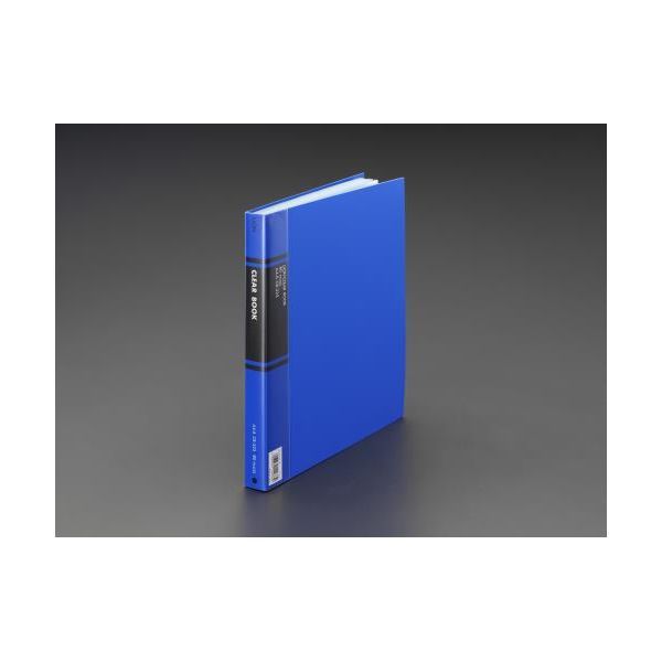 ●A4判S型●サイズ…307×240×27mm●表紙…PPシート、1.0mm厚●透明PPポケット40枚・グレー台紙付●カラー…ブルー