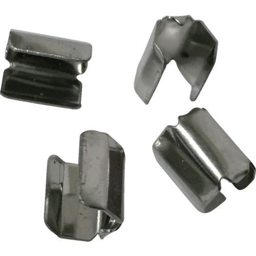 (LINEクーポン有)【即納在庫品】「直送」ユタカメイク KM12 金具 端末爪 4mm×8mm 4個入り ロープ用 YUTAKAMAKE 端末処理用 TRユタカメイク