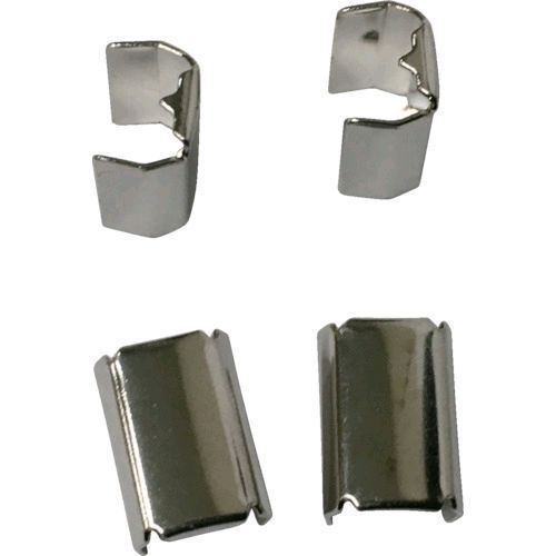 【即納在庫品】「直送」ユタカメイク KM02 金具 端末爪 6mm×10．5mm 4個入り ロープ用 YUTAKA YUTAKAMAKE