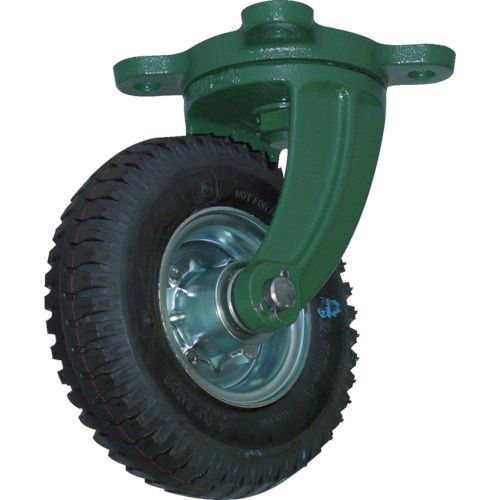 (LINEクーポン有)【即納在庫品】「直送」トラスコ中山 TRUSCO OARJ223 鋼鉄製運搬車用空気タイヤ 鋳物金具自在Φ223 2 389-9381