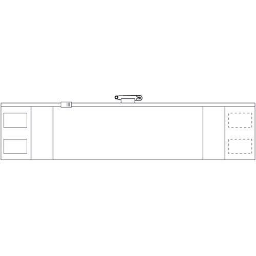 乐天商城 - 【即納在庫品】「直送」トラスコ中山 TRUSCO T36692A ファスナー付腕章 白