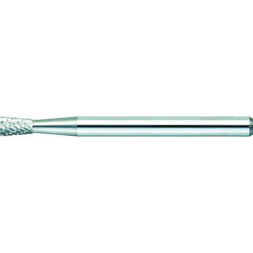 【即納在庫品】「直送」トラスコ中山 TRUSCO TB52A030 超硬バー 逆テーパー型 Φ3 10° X刃長4X軸3 ダブルカット