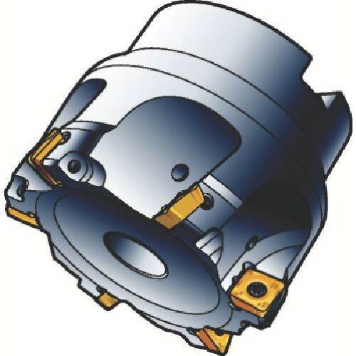 サンドビックメーカーお問い合わせ：0120-350-930【特長】●正面フライスから肩削り加工まで対応します。●加工面良好です。【用途】●肩削り加工。●正面フライス加工。●あらゆる被削材に。●クロスピッチ。●アーバ取付（FMA）。【仕様】●刃数：8●切り込み角：90●Dc：100●dmm：31.75●l1：63●最大切り込み：5.5●最大回転数：17100●チップサイズ：08●クーラント供給：クーラントなし●重量：2.1【仕様2】●高精度【原産国】スウェーデン