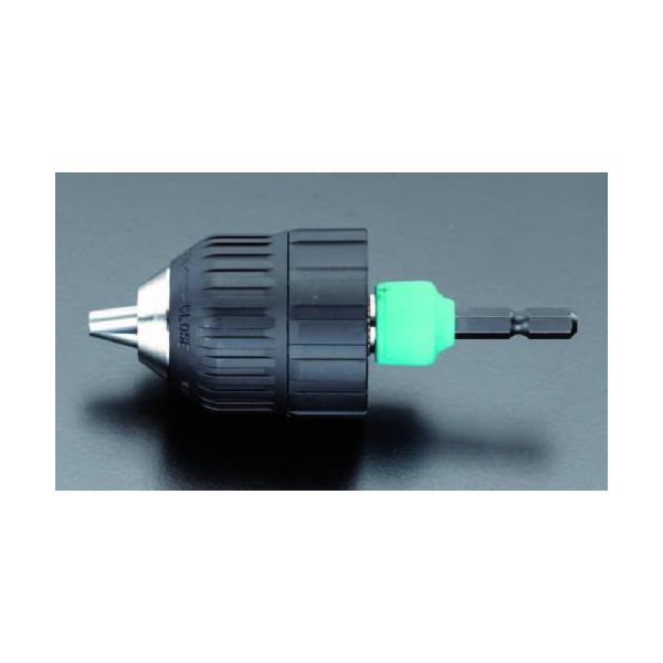 ●充電ドライバードリル用(インパクト不可)●チャック能力…0.8〜10mm●六角シャンク…1/4”(6.35mm)