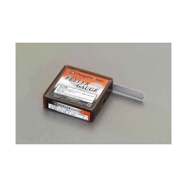 【即納在庫品】「直送」エスコ EA725RH-10 0．10mm／12．7mmx1m フィラゲージ【ステンレス製】 EA725RH10【キャンセル不可】(4)