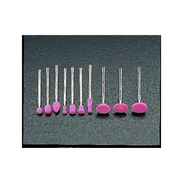 (LINEクーポン有)【個人宅配送不可】【即納在庫品】「直送」エスコ EA819WM-1 10本組　軸付き砥石 メーカー EA819WM1【キャンセル不可】