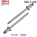 【即納在庫品】「直送」ロブテックス LOBSTER NSS 4-1EB リベット/300