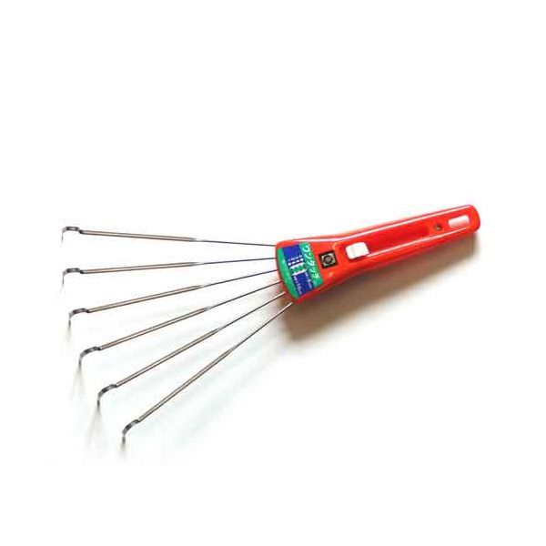 サボテン NO.8オレンジ ミニガーデンレーキ