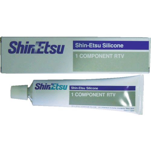 「直送」信越化学工業 SHINETSU KE3497W-100 シーリング 低分子シロキサン低減タイプ 中粘度 100g ホワイト