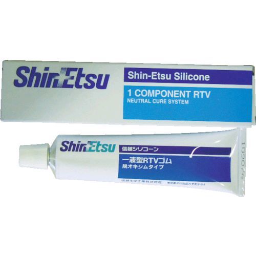 【即納在庫品】「直送」信越化学工業 SHINETSU KE441R-100 一般工業用シリコーンシーリング剤 100g レッド